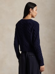 Polo Ralph Lauren Blue Sweater Cardigan - Image 4 of 6