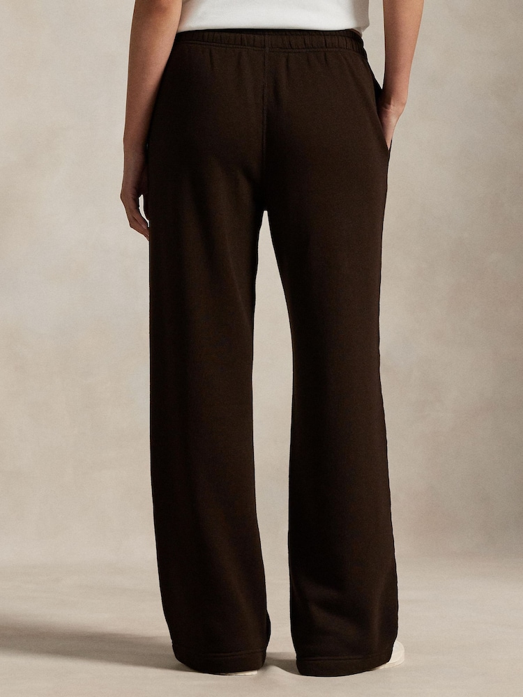 Polo Ralph Lauren Brown Knit-Open Bottom Trousers - Image 2 of 5