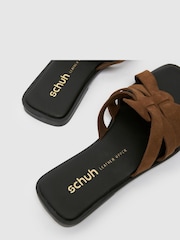 Schuh Tallie Croc Mule Flat Sandals - Image 4 of 4