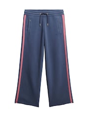 Superdry Blue Athletic Essentials Logo Straight Joggers - Image 6 of 7