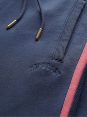 Superdry Blue Athletic Essentials Logo Straight Joggers - Image 7 of 7