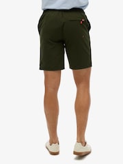 Superdry Green Classic 19 Inch Logo Board Shorts - Image 2 of 8