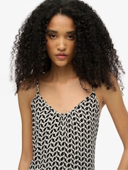 Superdry Black Cami Maxi Dress - Image 4 of 5