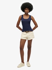 Superdry Blue Studios Lightweight Racer Vest Top - Image 1 of 5