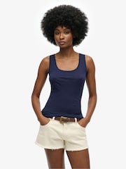 Superdry Blue Studios Lightweight Racer Vest Top - Image 2 of 5