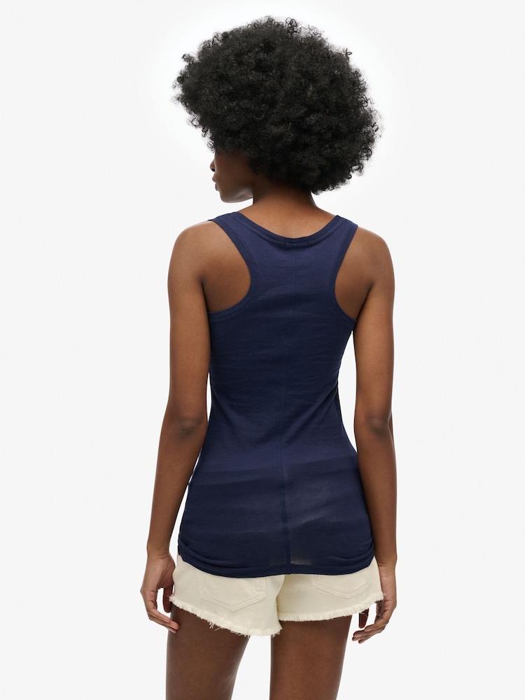 Superdry Studios Vest leve estilo nadador - Imagem 1 de 3