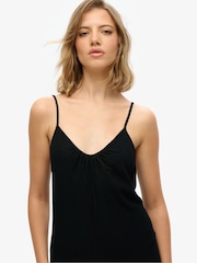Superdry Black Cami Maxi Dress - Image 4 of 5
