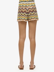 Superdry Zigzag Knit Shorts - Image 2 of 7