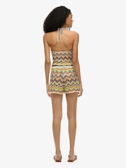 Superdry Zigzag Knit Shorts - Image 4 of 7
