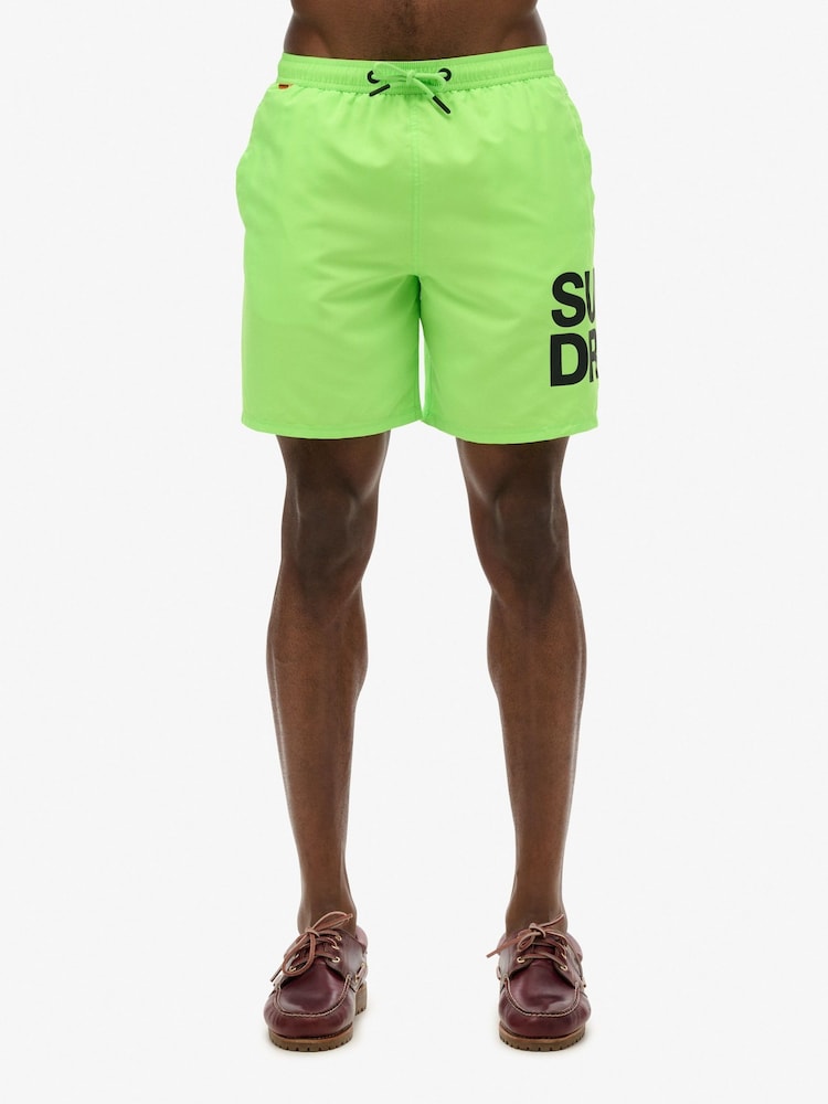 Superdry Sportswear Logo 17-Inch Swim Shorts - Imagen 1 de 5 Superdry Sportswear Logo 17-Inch Swim Shorts - Imagen 1 de 5