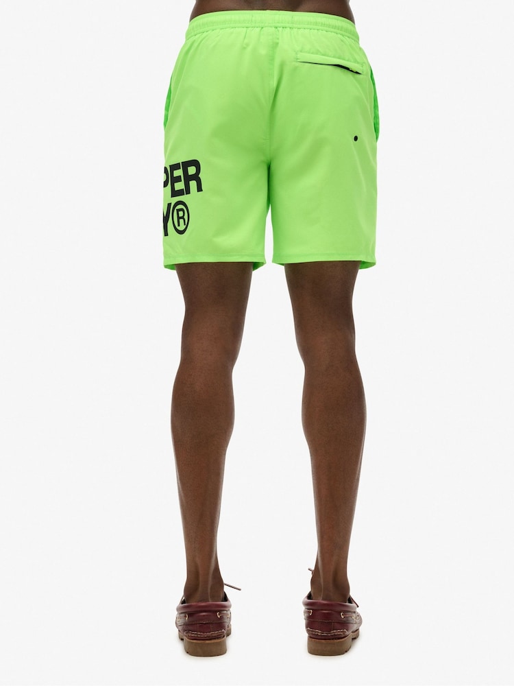 Superdry Sportswear Logo 17-Inch Swim Shorts - Imagen 2 de 5 Superdry Sportswear Logo 17-Inch Swim Shorts - Imagen 2 de 5