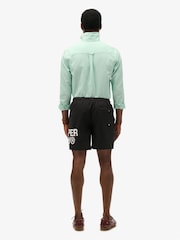Superdry Black Sportswear Logo 17 Inch Swim Shorts - Image 2 of 9