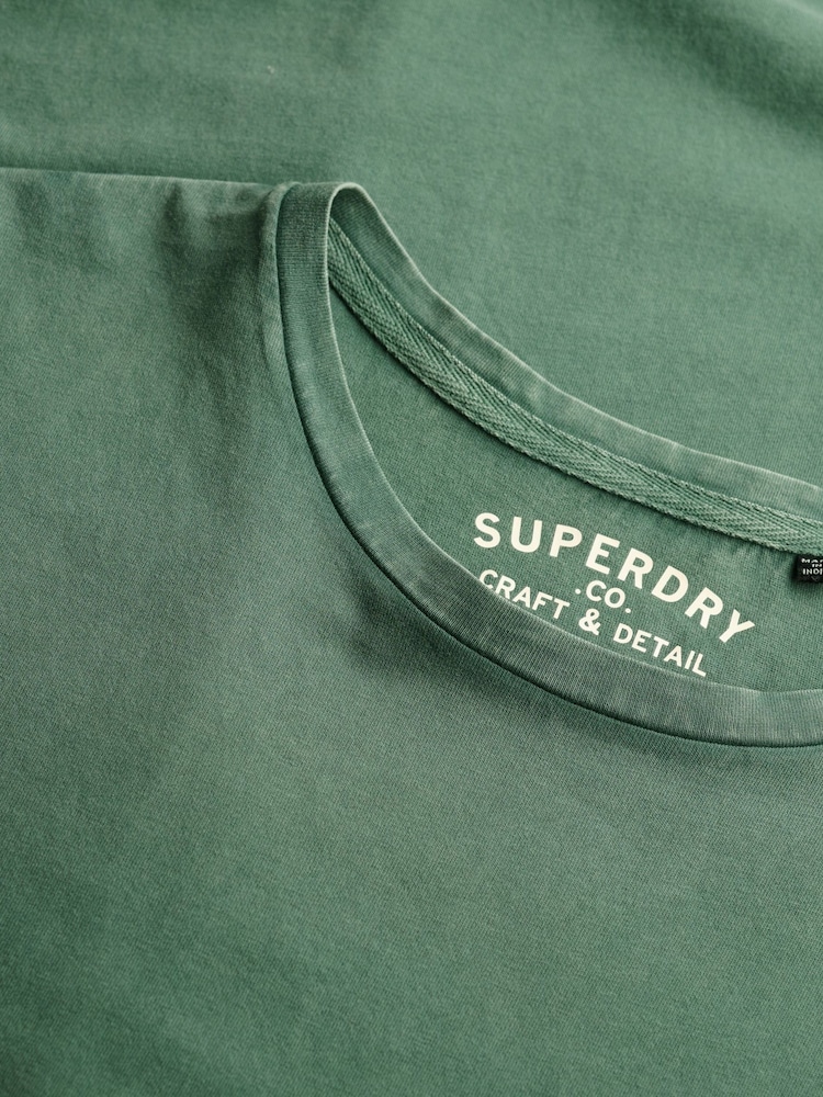 Superdry Green Classic Essential T-Shirt - Image 2 of 6