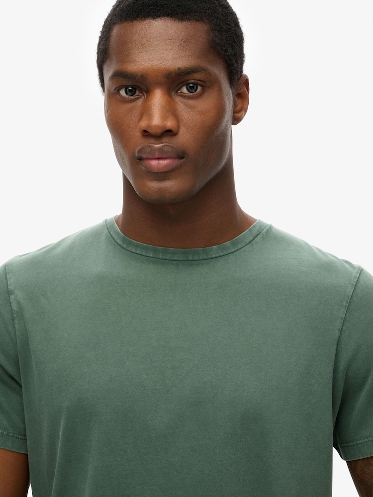 Superdry Green Classic Essential T-Shirt - Image 1 of 4