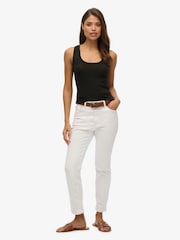 Superdry Grey Studios Lightweight Racer Vest Top - Image 1 of 6