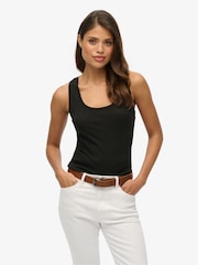 Superdry Grey Studios Lightweight Racer Vest Top - Image 2 of 6