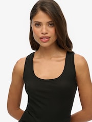 Superdry Grey Studios Lightweight Racer Vest Top - Image 4 of 6