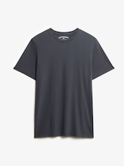 Superdry Blue Classic Essential T-Shirt - Image 9 of 10