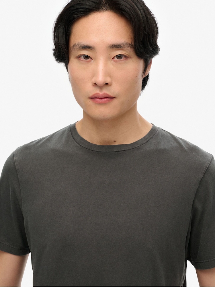 Superdry Grey Classic Essential T-Shirt - Image 2 of 6