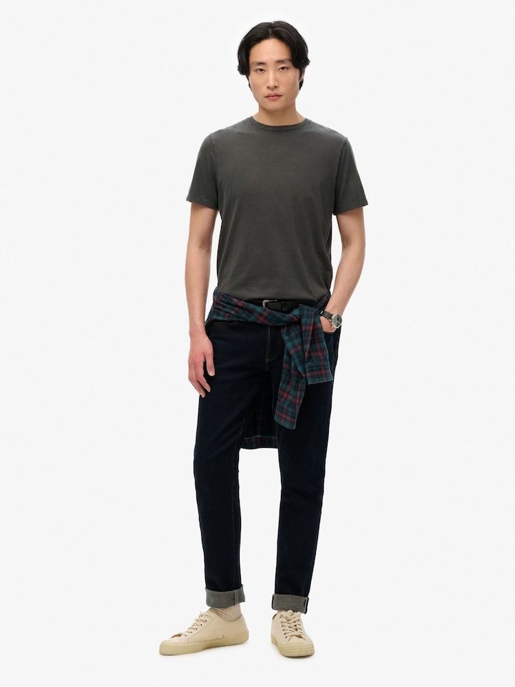 Superdry Grey Classic Essential T-Shirt - Image 6 of 6