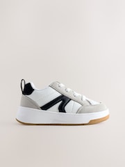 siva/črna - Superge z elastičnimi vezalkami - Slika 2 iz 5