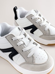 siva/črna - Superge z elastičnimi vezalkami - Slika 4 iz 5