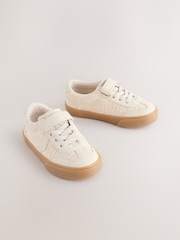 Neutre - Baskets à lacets élastiques à fermeture tactile - Image 1 de 5