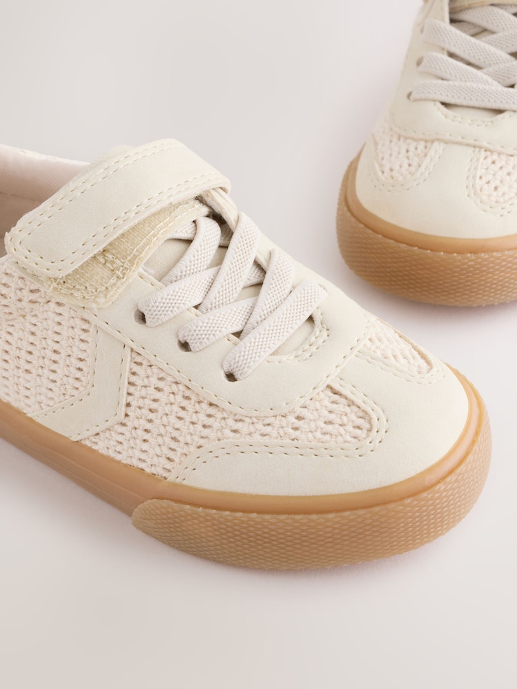 Neutre - Baskets à lacets élastiques à fermeture tactile - Image 5 de 5