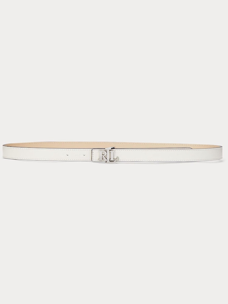 Lauren Ralph Lauren Green Skinny Reversible Belt - Image 1 of 3