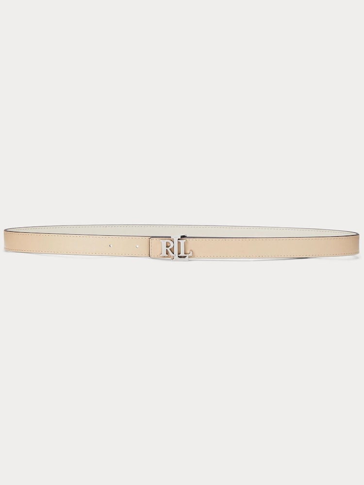 Lauren Ralph Lauren Green Skinny Reversible Belt - Image 2 of 3