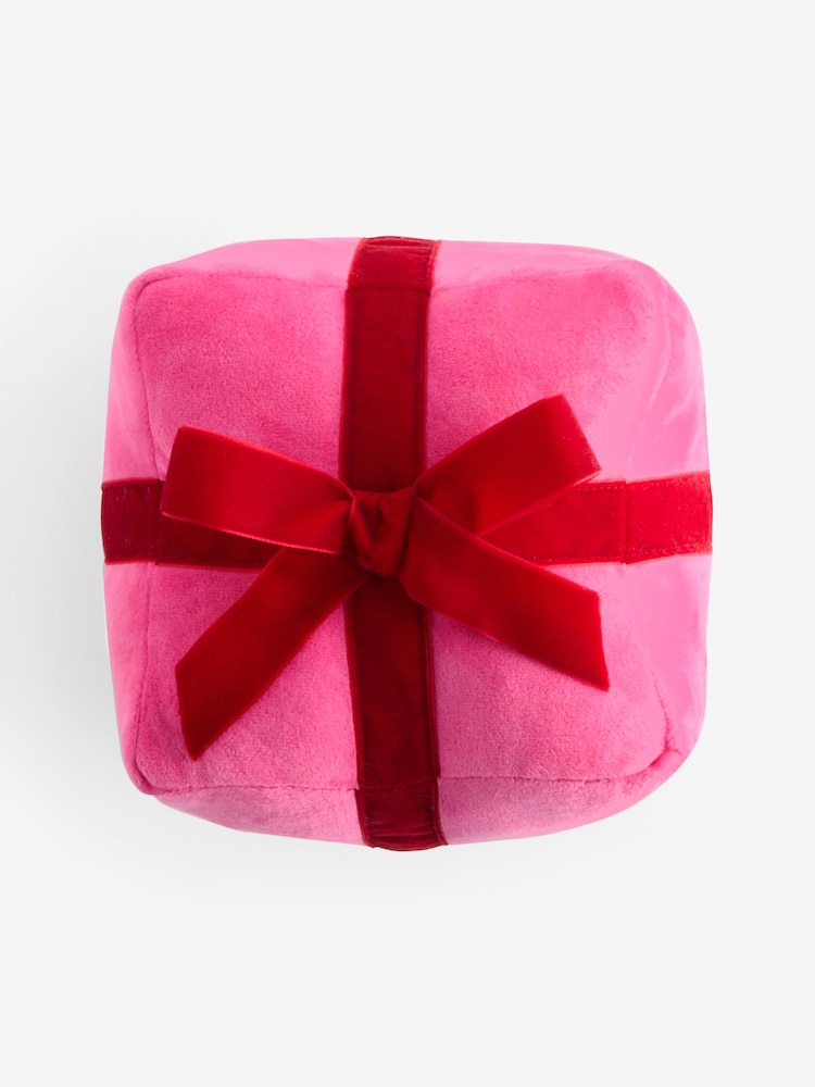 3D Christmas Present Cushion - Bild 1 von 2