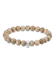 Thomas Sabo Blue Charm Club Bead Daisy Jasper Bracelet - Image 1 of 2