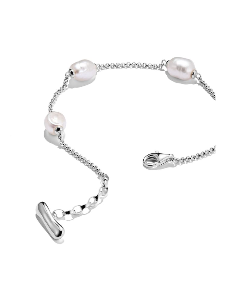 Thomas Sabo White Beauty Fine Pearl Bracelet - Image 2 of 3 Thomas Sabo White Beauty Fine Pearl Bracelet - Image 2 of 3