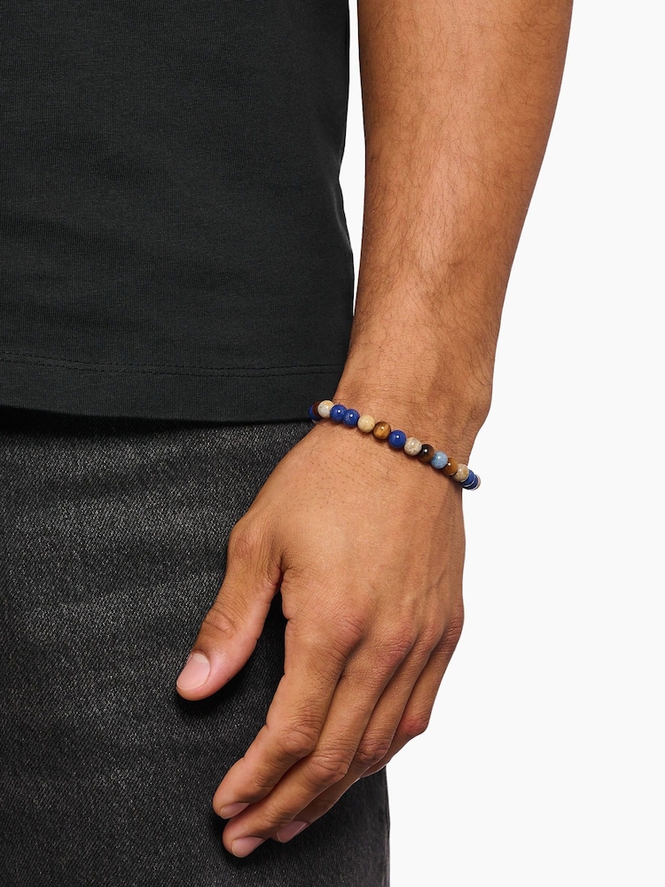 Thomas Sabo Blue Earth And Beads Bracelet - Image 2 of 3