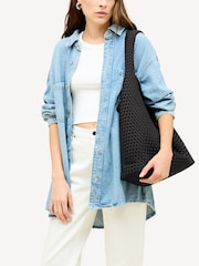 NAGHEDI Black Large Nomad Hobo Bag - Image 2 of 6
