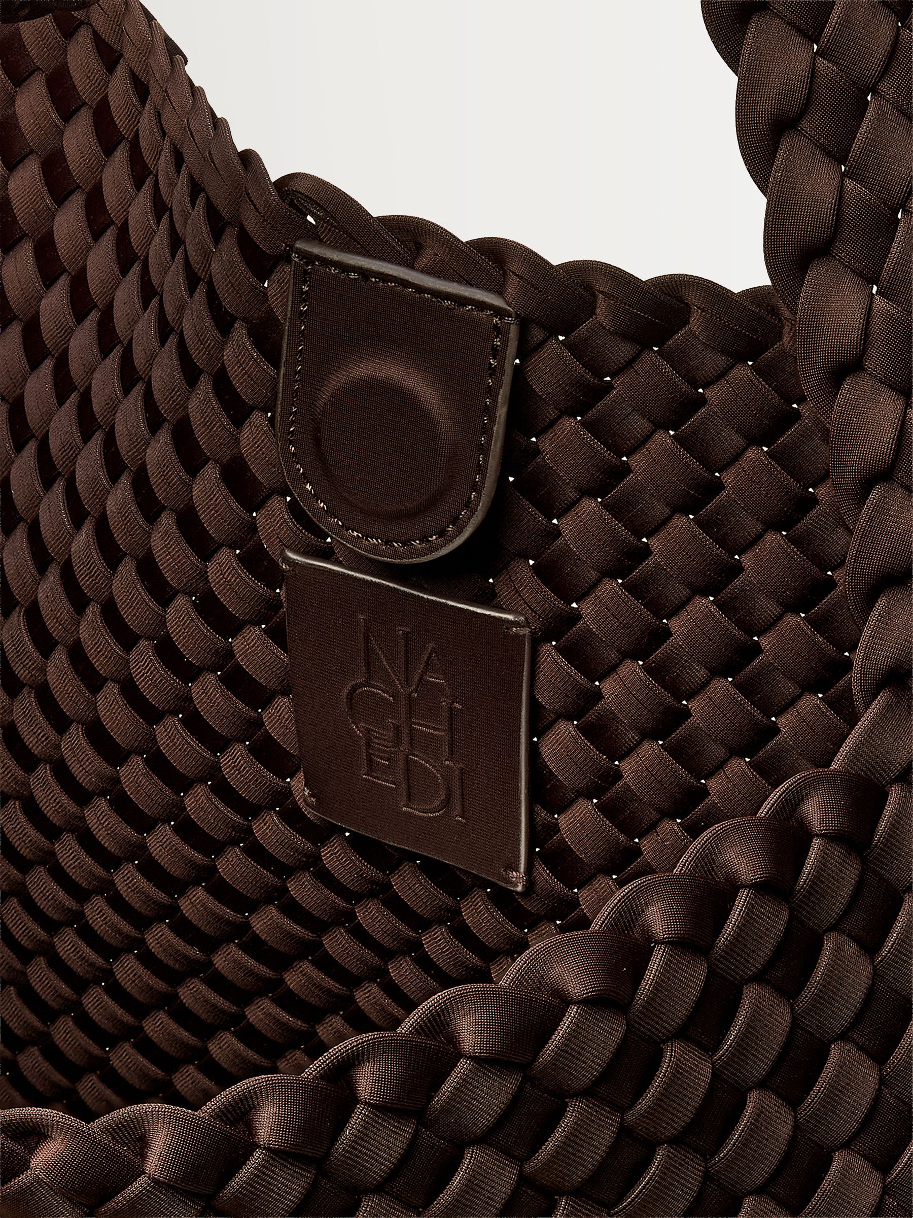 Buy NAGHEDI Chocolate Brown Small ST Barths Tote Bag from Next USA