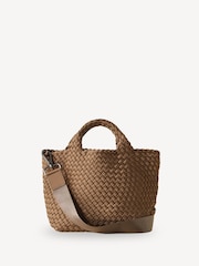 NAGHEDI Mink Brown Small ST Barths Tote Bag - Image 1 of 6