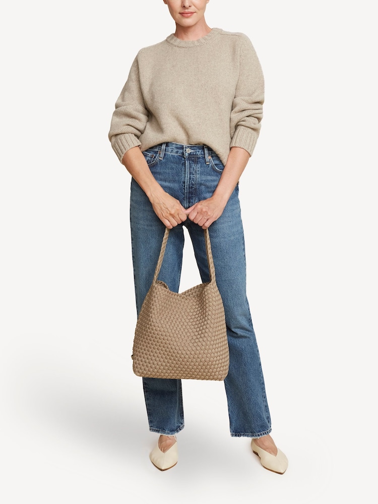 NAGHEDI Brown Medium Nomad Hobo Bag - Image 6 of 6 NAGHEDI Brown Medium Nomad Hobo Bag - Image 6 of 6