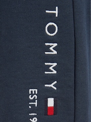 Tommy Hilfiger Blue Essential Pure Cotton Logo Joggers - Image 11 of 12