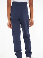 Tommy Hilfiger Blue Essential Pure Cotton Logo Joggers - Image 2 of 12