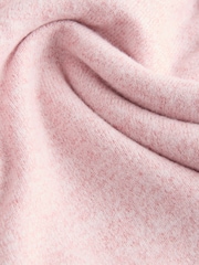 Rosa blush - Blusa de gola redonda de manga comprida e toque macio e aconchegante - Imagem 6 de 7