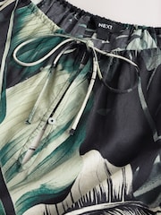 Black/Green Long Sleeve Mini Dress - Image 3 of 3