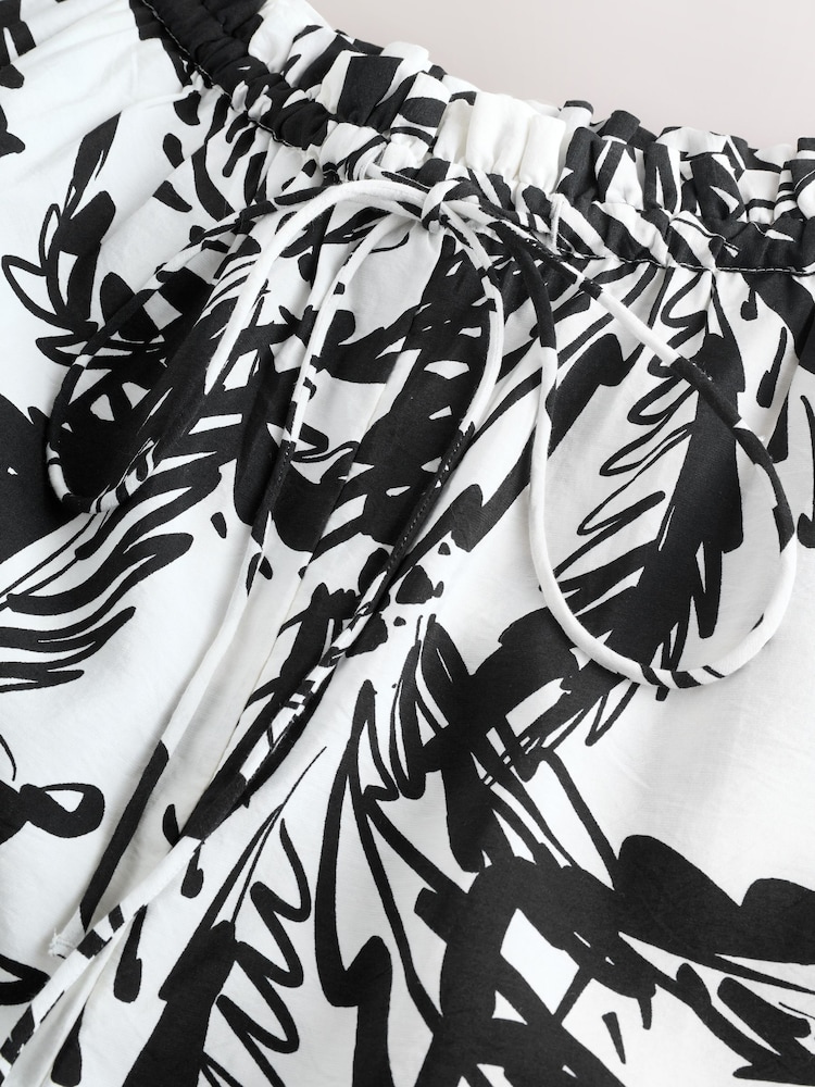 Monochrome Summer Beach Shorts - Image 3 of 3 Monochrome Summer Beach Shorts - Image 3 of 3