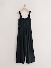 Black Jersey Jumpsuit - Image 4 of 6