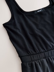 Black Jersey Jumpsuit - Image 5 of 6