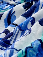 Blue/White Jersey Bandeau Playsuit - Image 2 of 3