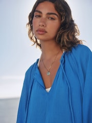 أزرق - قفطان للشاطئ - صورة 4 من 8