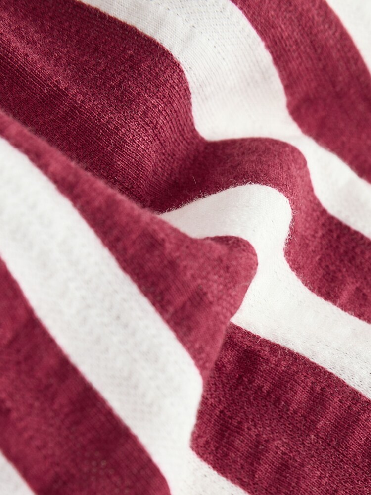 Roșu - Jersey Bandeau Frill Dress - Imaginea 7 din 7