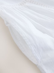 White Summer Mini Dress - Image 8 of 10