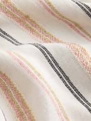 Peach Pink Wide Leg Summer Trousers - Image 7 of 8